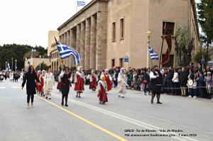 095- Rhodes- Defile Dodecanese grec